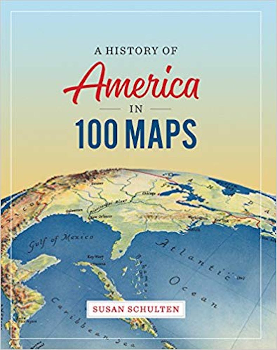 A History of America in 100 Maps cover