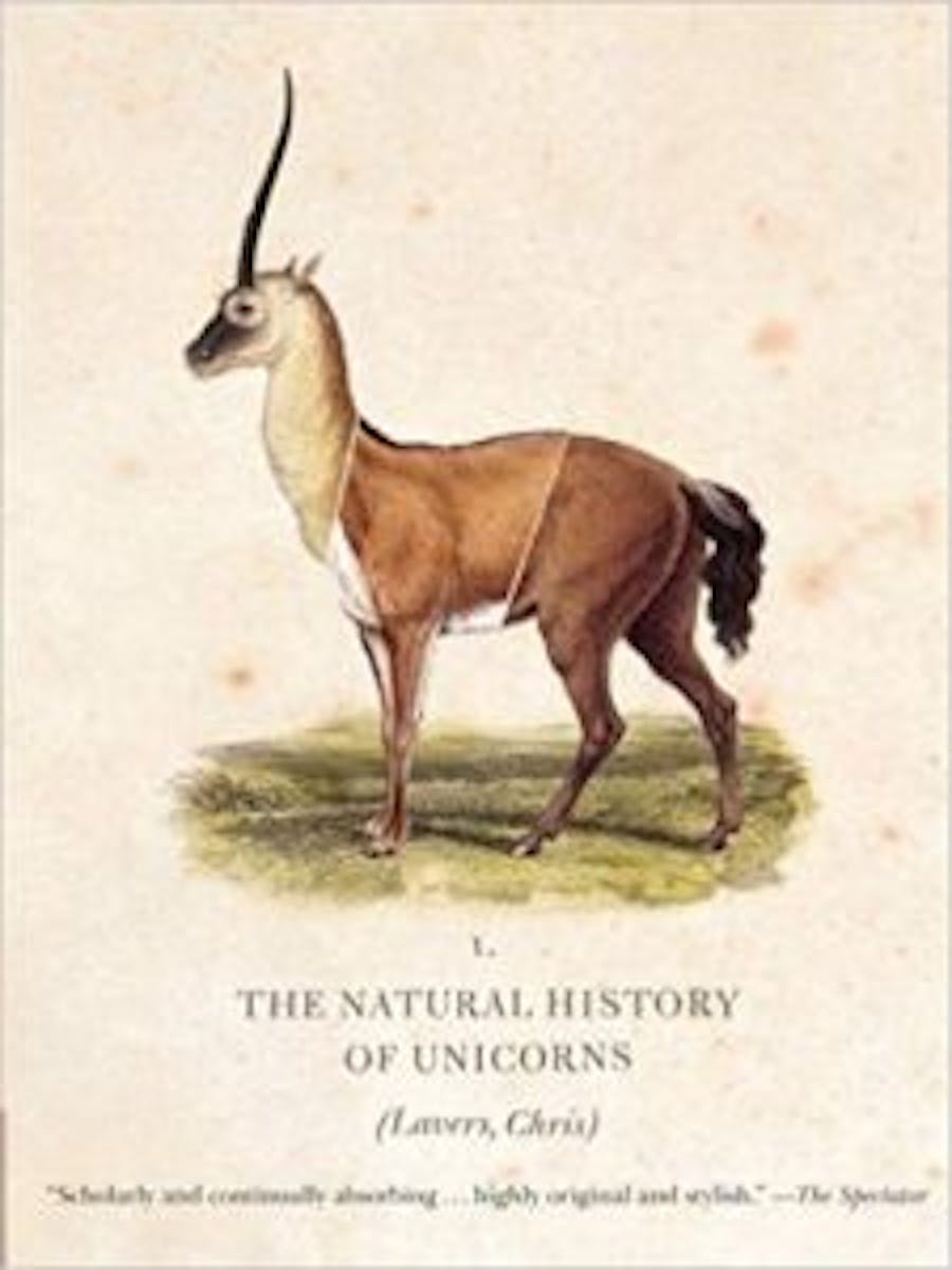 The Natural History of Unicorns cover