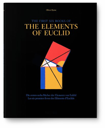Oliver Byrne's Six
Books of Euclid cover