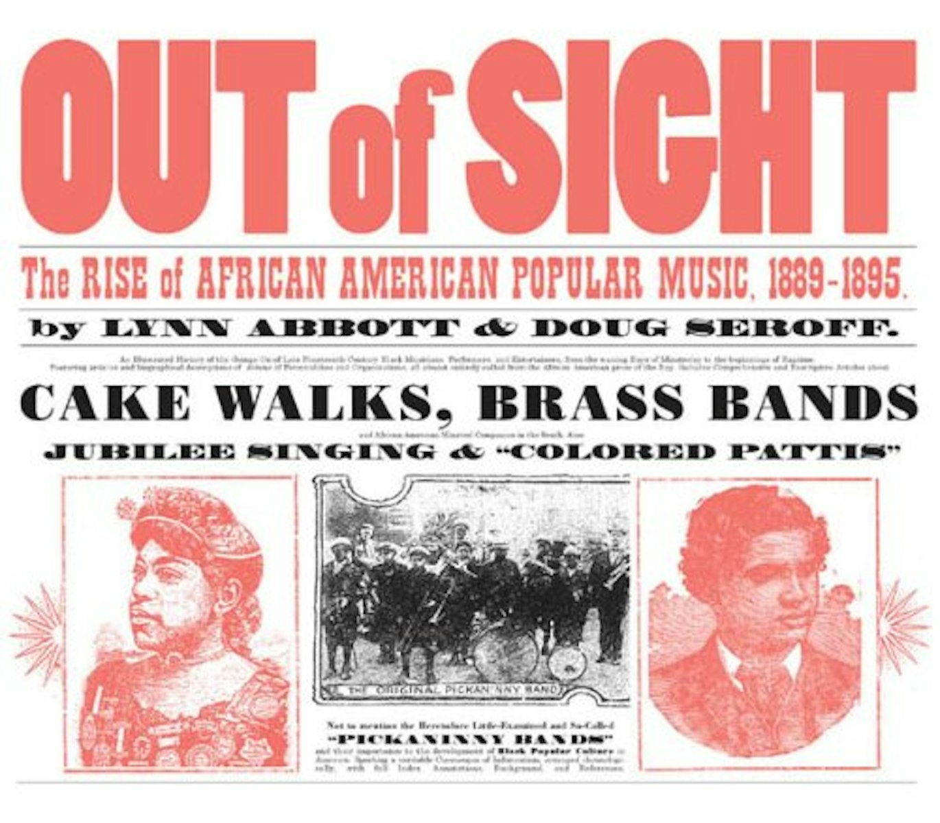 Out of Sight: The Rise of African American Popular Music, 1889-1895 cover