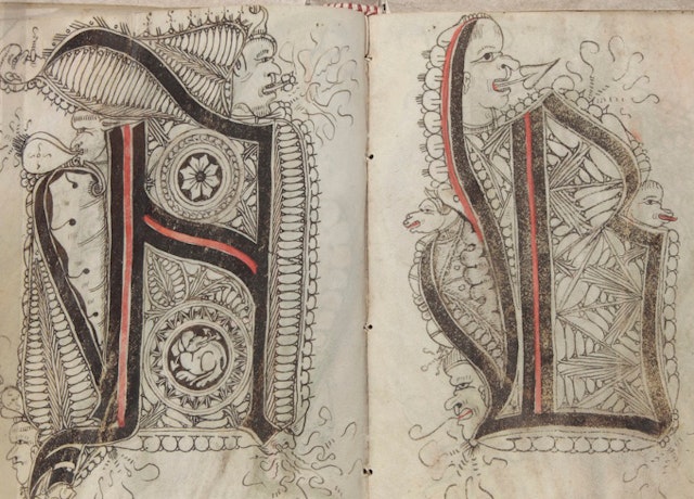 16th-Century Pattern Book for Scribes