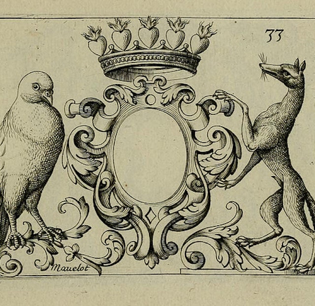 17th-century Heraldry Designs (1695)