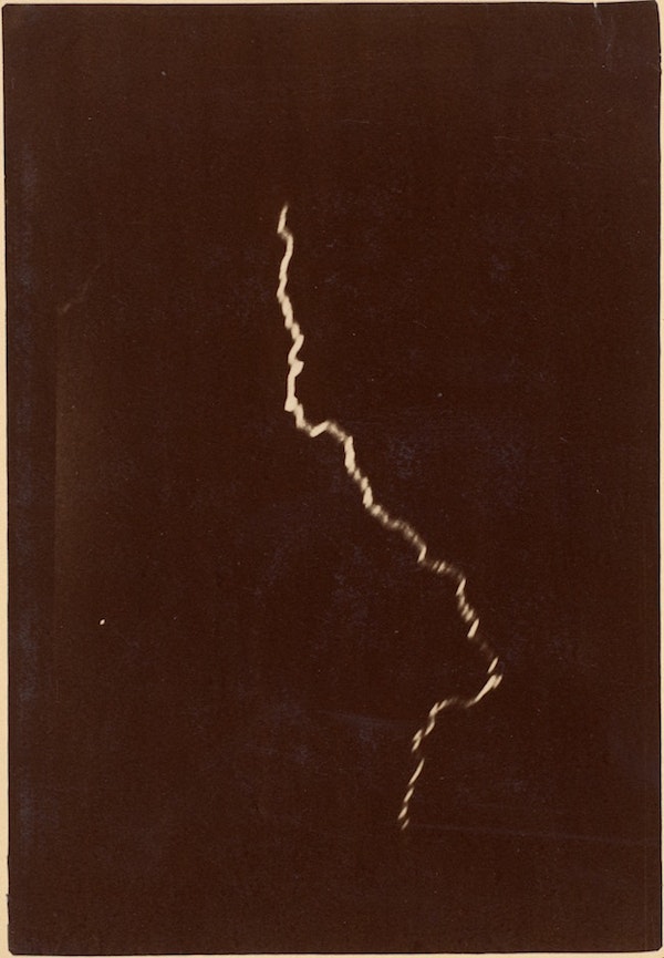 early photo of lightning Charles Moussette