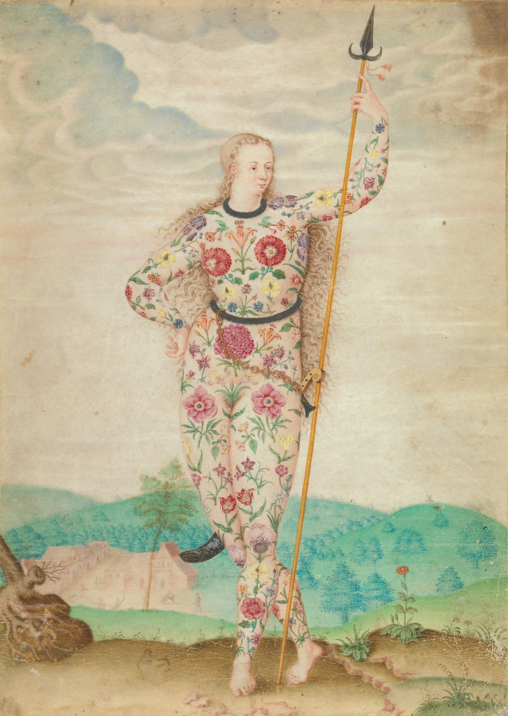 A Young Daughter of the Picts ca 1585  The Public Domain Review