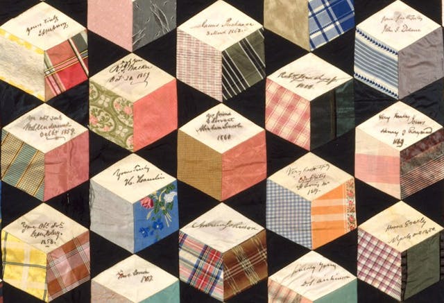 Adeline Harris Sears’ Autographs Quilt (1856–ca.1863)