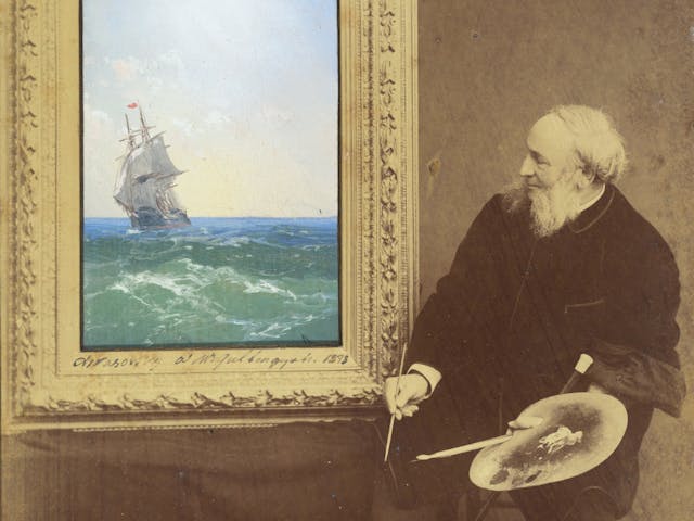 Ivan Aivazovsky’s Miniature Seascapes (ca. 1887)