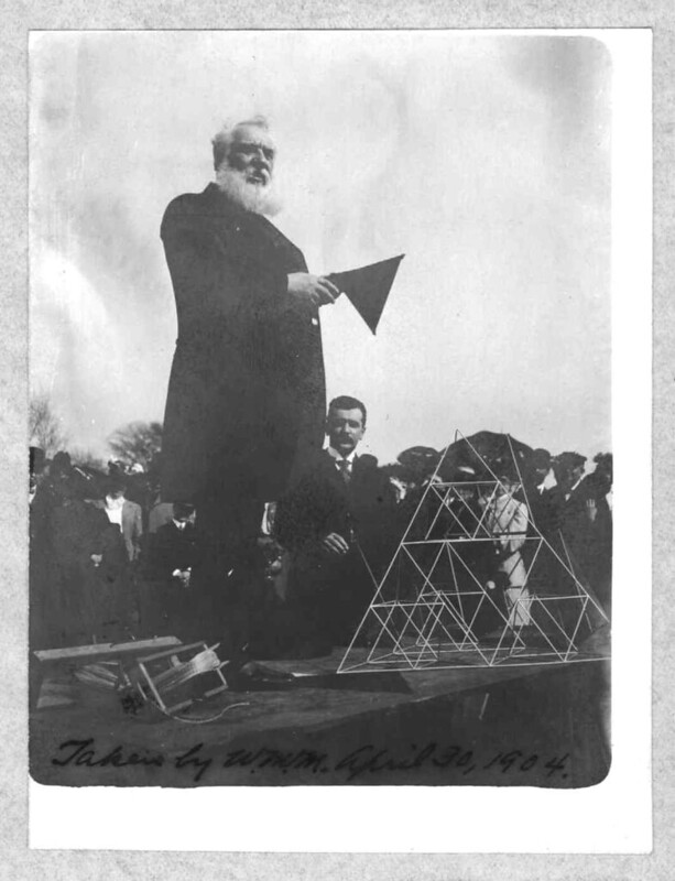 alexander g bell human kite carrier