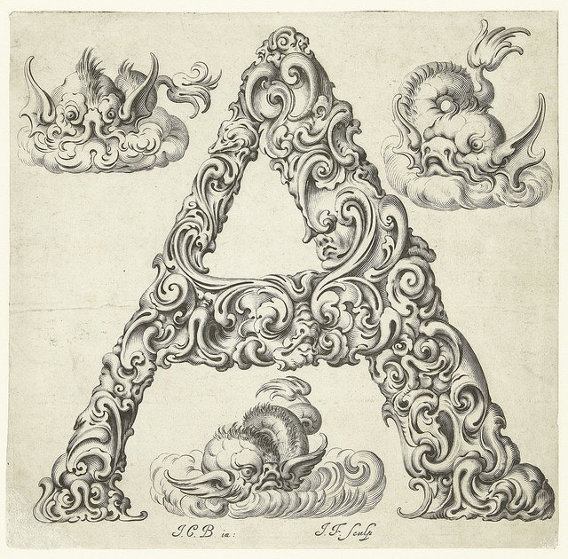 An Alphabet of Organic Type (ca.1650)