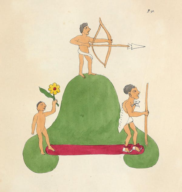 Facsimile of Mesoamerican codex