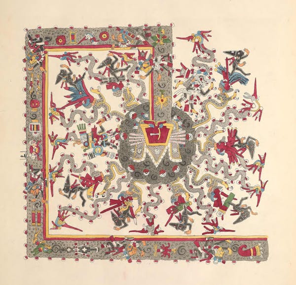 Facsimile of Mesoamerican codex