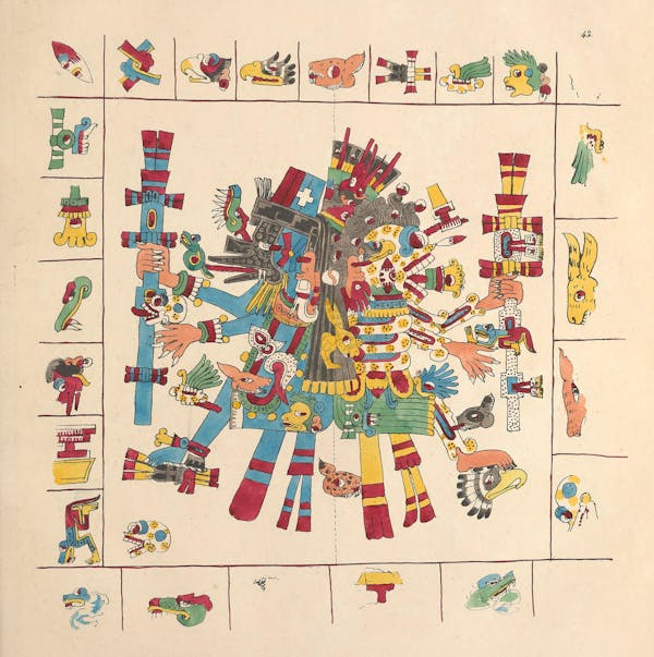 Facsimile of Mesoamerican codex