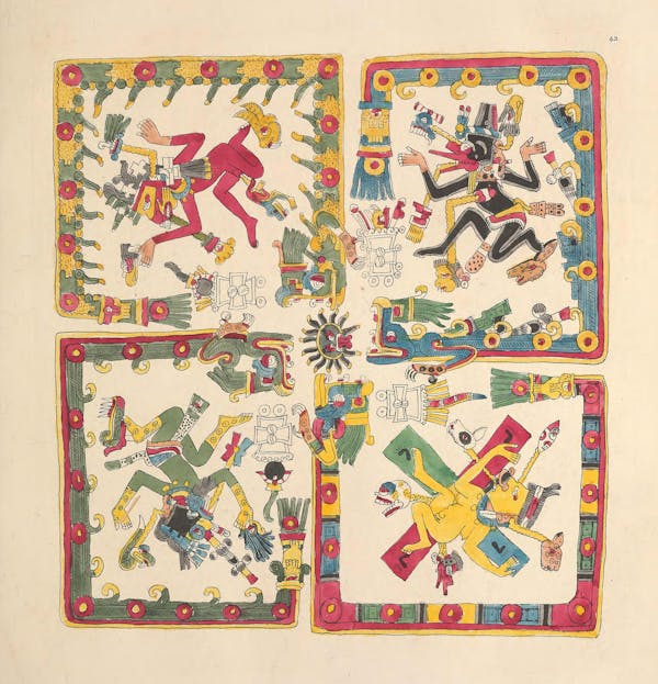 Facsimile of Mesoamerican codex