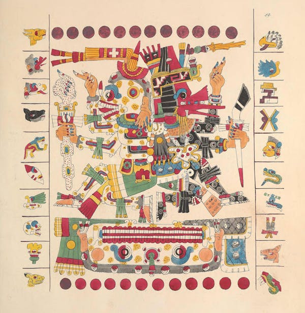 Facsimile of Mesoamerican codex