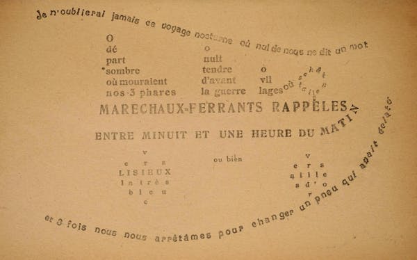 Apollinaire Calligrammes