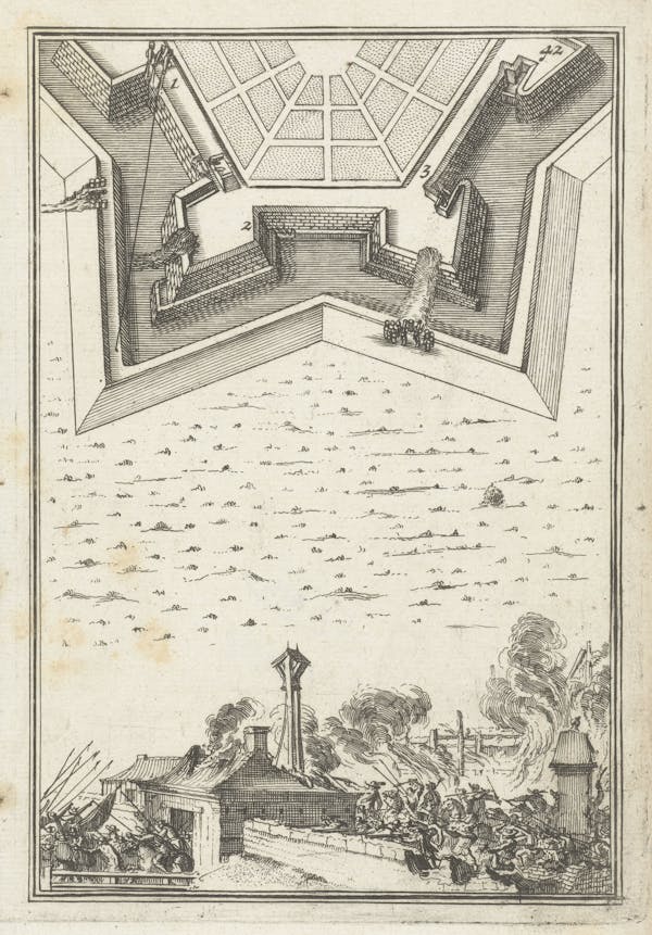 Illustration from 17th-century fortifications treatise