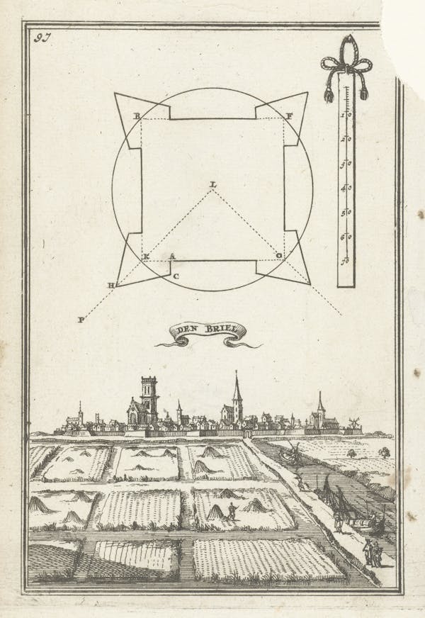 Illustration from 17th-century fortifications treatise