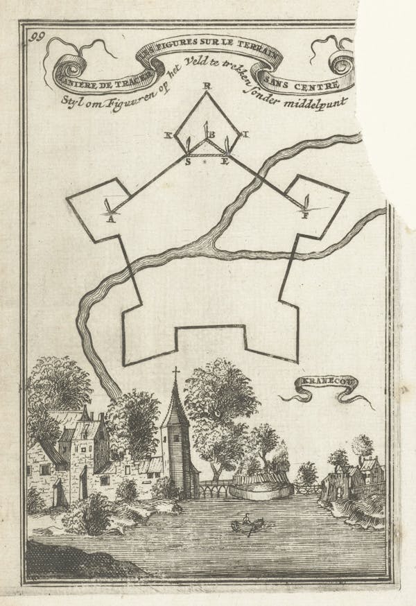 Illustration from 17th-century fortifications treatise