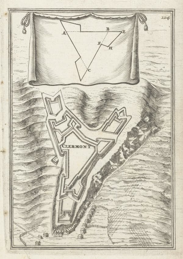 Illustration from 17th-century fortifications treatise