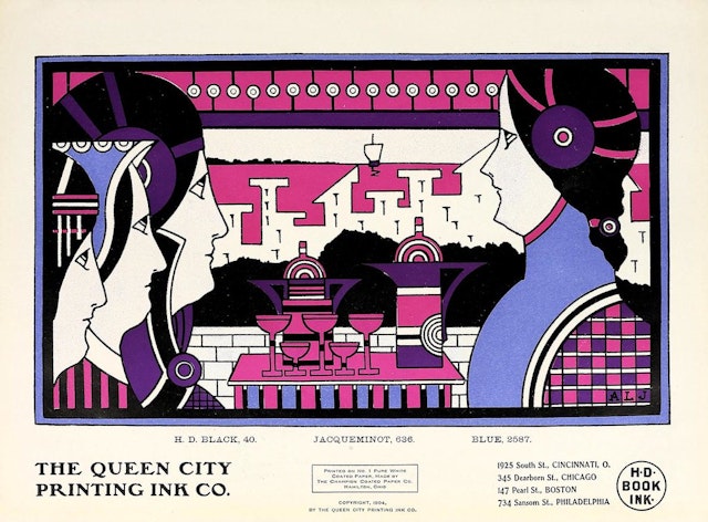 Augustus Jansson’s Queen City Ink Adverts (1903–1907)