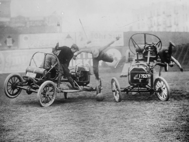 Photographs of Auto Polo (ca. 1912)