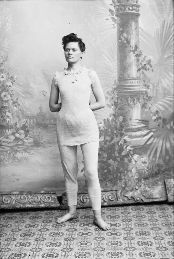 Studio photograph of people posing