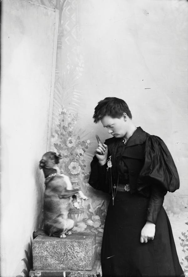 Studio photograph of people posing