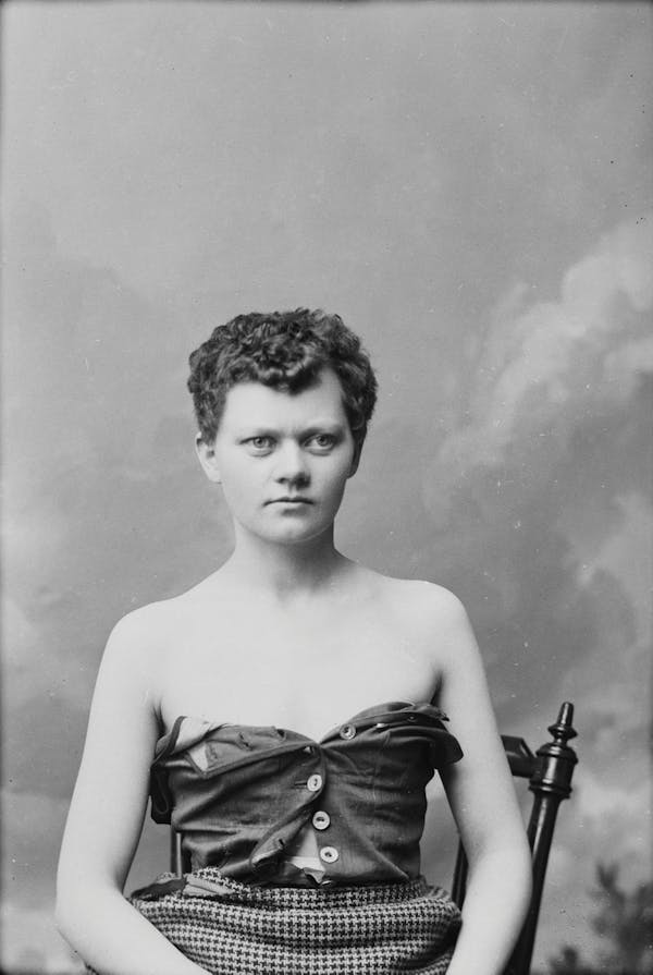 Studio photograph of people posing