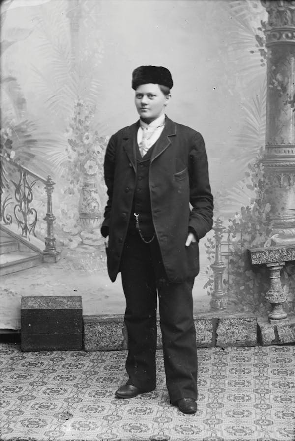 Studio photograph of people posing