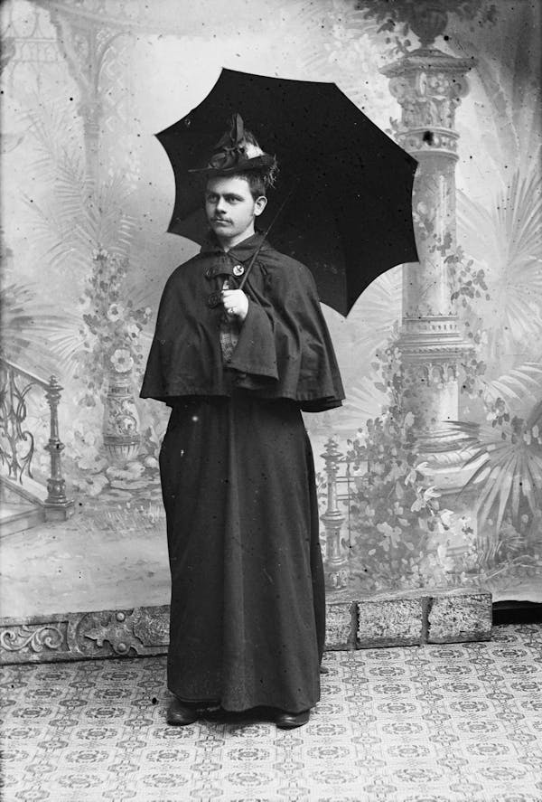 Studio photograph of people posing