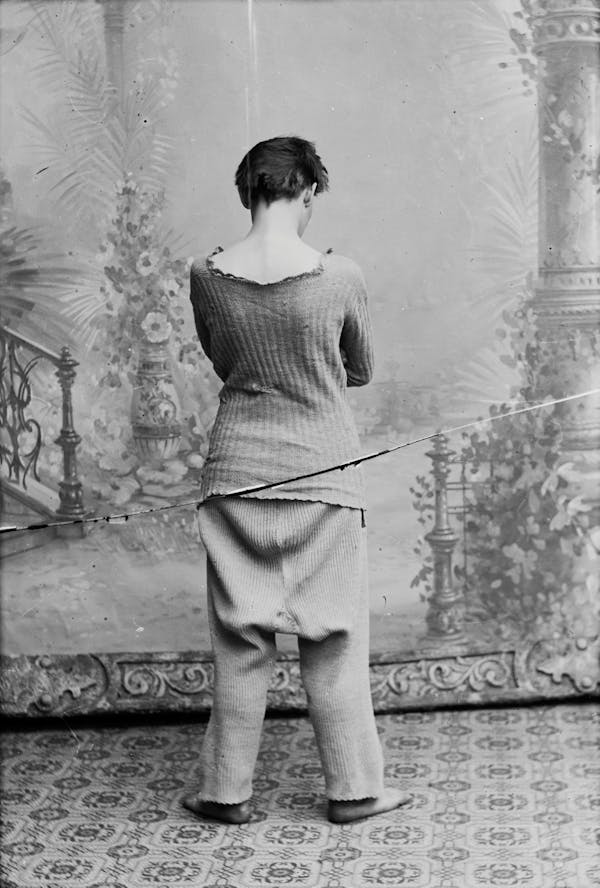 Studio photograph of people posing