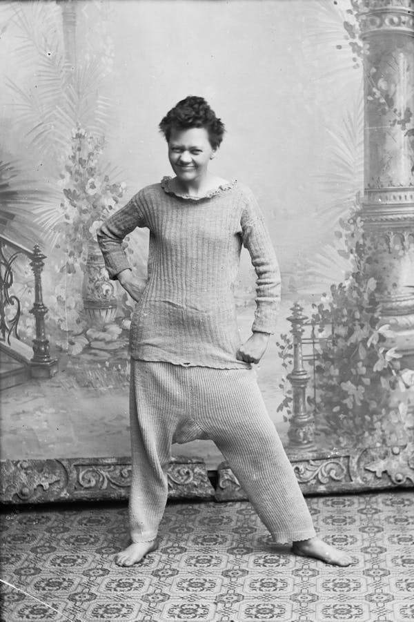 Studio photograph of people posing
