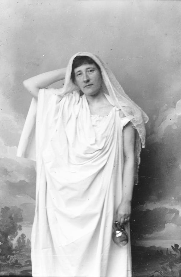 Studio photograph of people posing