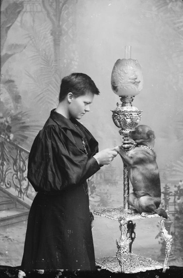 Studio photograph of people posing