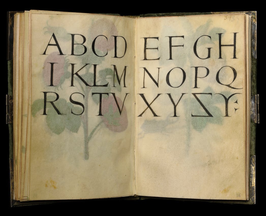 Illuminated alphabet