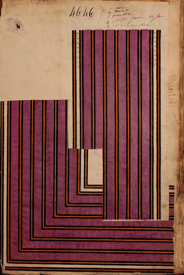 Book of French Textile Samples (1863) — The Public Domain Review