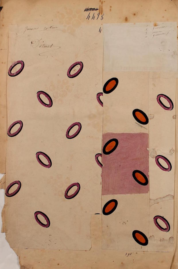 洋書　FRENCH TEXTILES Book of French Textile Samples (1863) — The Public Domain Review