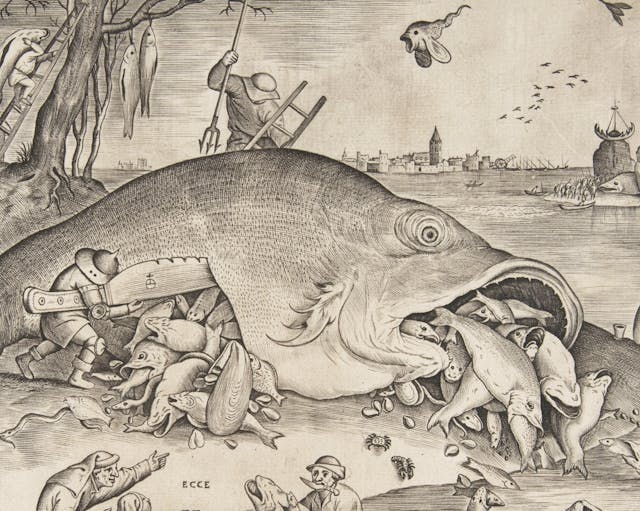 Bruegel the Elder’s *Big Fish Eat Little Fish* (1556)