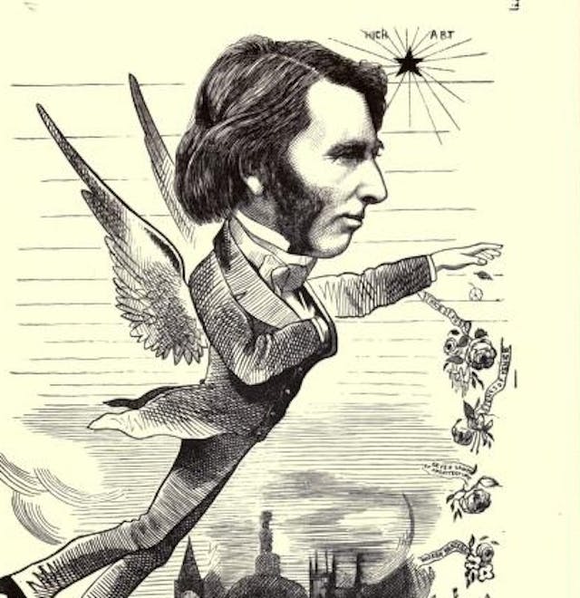 Cartoon Portraits of Leading 19th-Century Figures (1873)