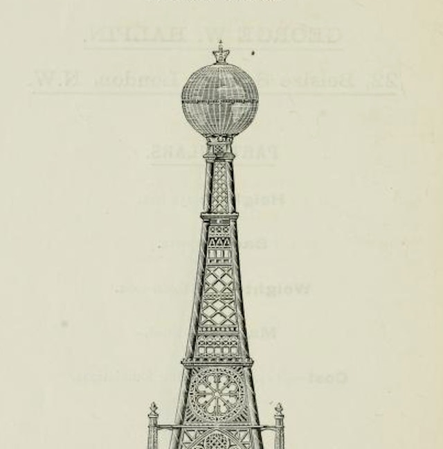 Catalogue of the 68 Competitive Designs for the Great Tower for London (1890)