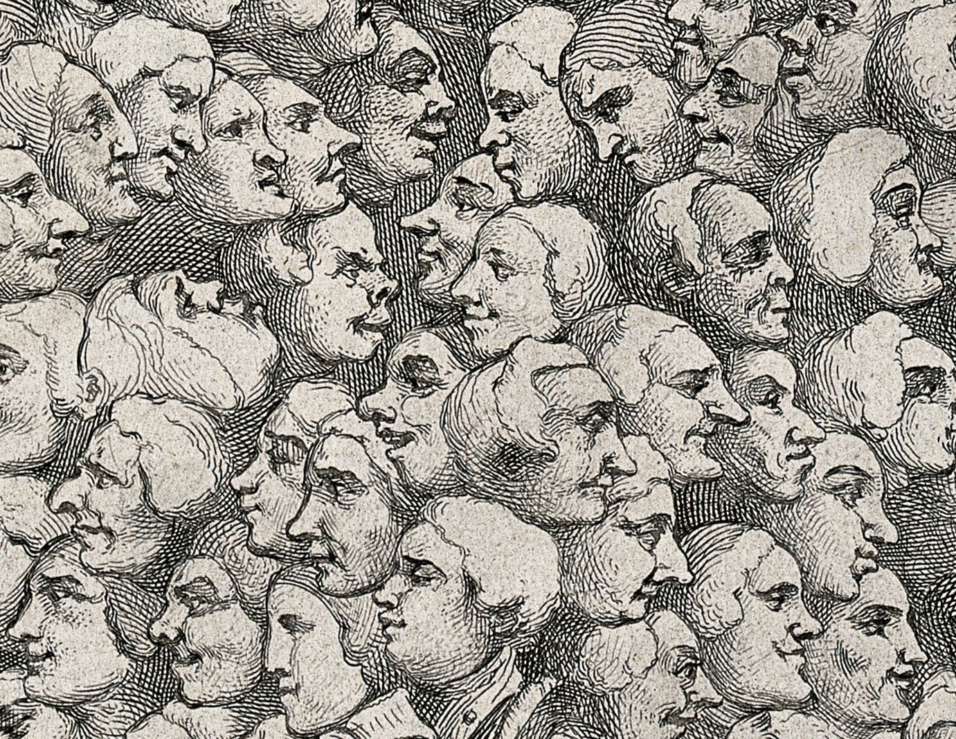 Characters and Caricaturas by William Hogarth (1743) – The Public Domain  Review