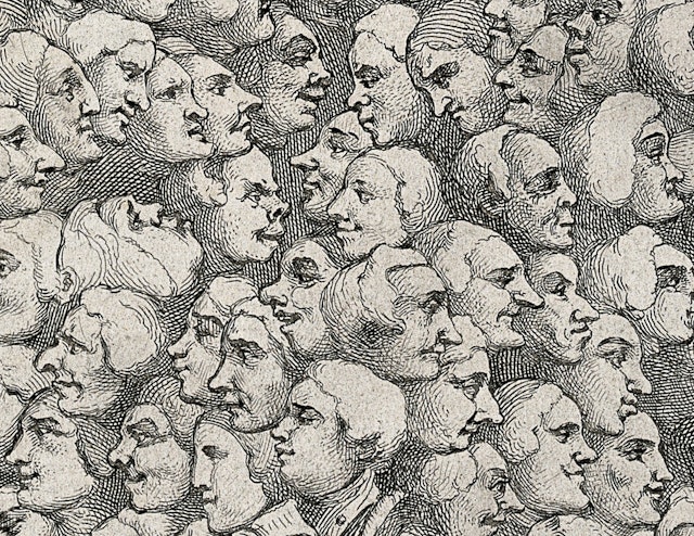 Characters and Caricaturas by William Hogarth (1743)