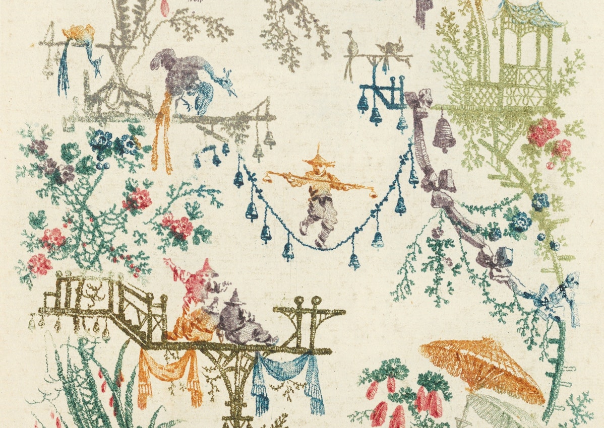 Design in chinoiserie style