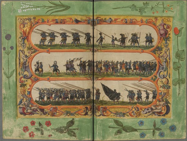 Illustration of the commemorative events held for Elisabeth of Hessen’s christening.