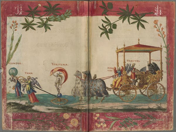 Illustration of the commemorative events held for Elisabeth of Hessen’s christening.