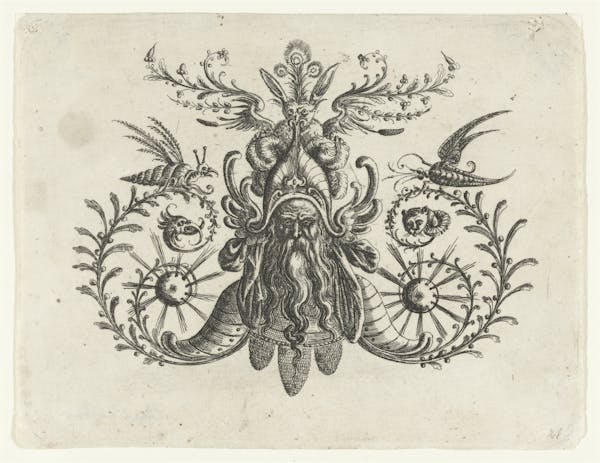 Grotesque etching