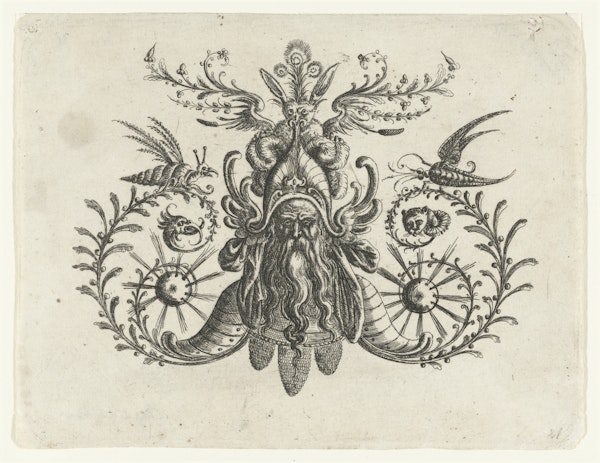 Grotesque etching