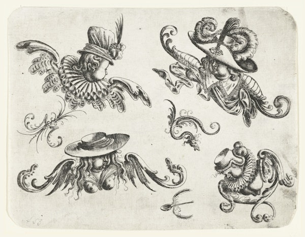 Grotesque etching