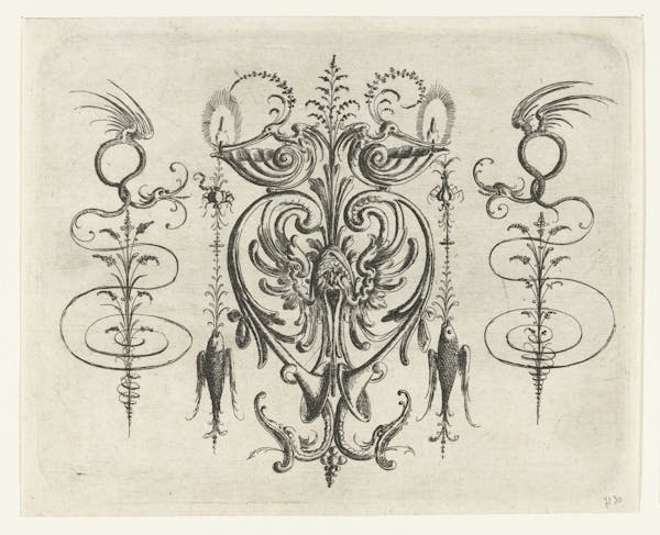 Grotesque etching