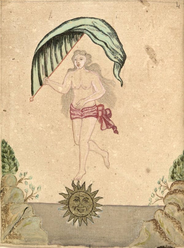 illustration from *Clavis Artis* manuscript