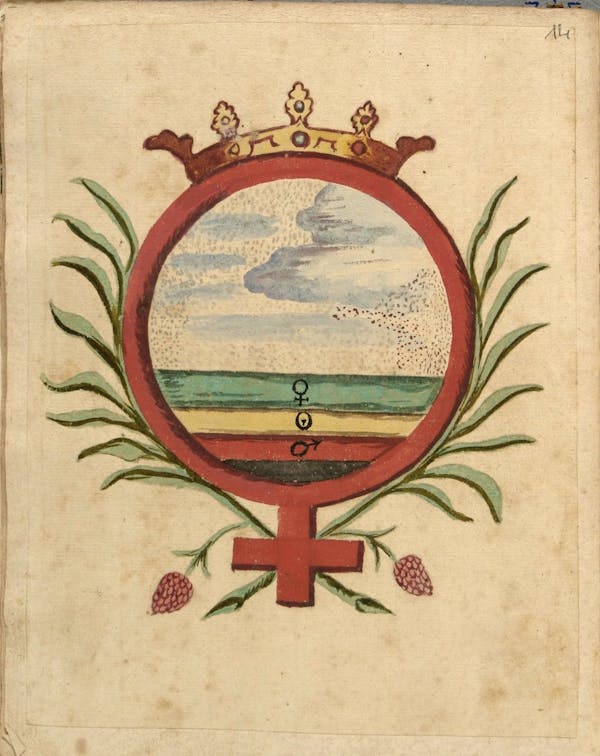 illustration from *Clavis Artis* manuscript